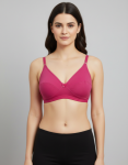 Intihug Maximal Pink Bra | High Neck Support for Heavy Bust