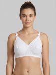 Intihug Mammary White Bra | Cotton Maternity Nursing Fit