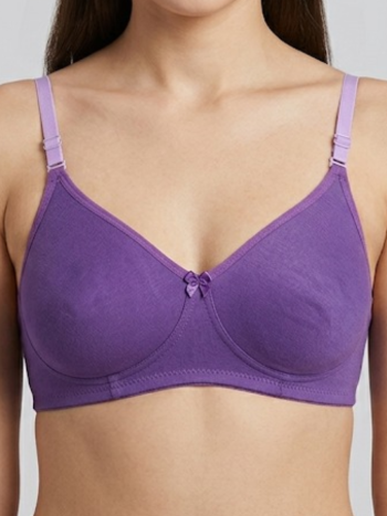 Intihug EXOTICA - PURPLE Bra | Dazzle Tone Interlock Comfort