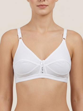 Intihug Hurthya White Bra | Perfect Curved Shape Fit