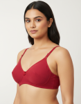 Intihug Grace Red Saree Bra | Elegant Support for Ethnic Wear