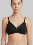 Intihug Grace Black Non Paded Bra | Moulded bra